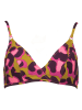 Anita Bikini-Oberteil in Khaki/ Pink