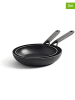 KitchenAid 2er-Set: Bratpfannen "Classic Forged" in Schwarz