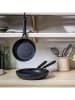 KitchenAid 2er-Set: Bratpfannen "Classic Forged" in Schwarz