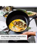 KitchenAid Grillpfanne "Classic Forged" in Schwarz - Ø 28 cm