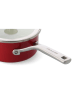 KitchenAid 2tlg. Set: Stielkasserolle "Core Enamel" in Rot - Ø 18 cm