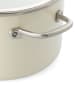 KitchenAid 2tlg. Set: Topf "Core Enamel" in Creme - Ø 20 cm