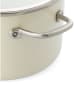 KitchenAid 2tlg. Set: Topf "Core Enamel" in Creme - Ø 24 cm