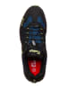 Kastinger Leder-Trekkingsschuhe in Schwarz/ Blau/ Gelb