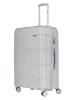 Geographical Norway 3-delige hardcase-trolleyset "Scotch" zilverkleurig