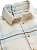 TOM TAILOR kids Hemd in Beige/ Blau