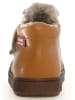Naturino Leder-Winterboots "New Mulaz" in Hellbraun