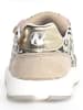 Naturino Leder-Sneakers "Jesko 2" in Beige/ Gold