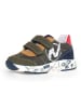 Naturino Leren sneakers "Jesko 2" kaki/donkerblauw