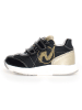 Naturino Leren sneakers "Jesko 2" goudkleurig/zwart