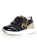 Naturino Leren sneakers "Jesko 2" goudkleurig/zwart