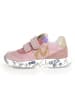 Naturino Leren sneakers "Jesko 2" lichtroze/goudkleurig