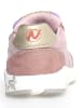 Naturino Leren sneakers "Jesko 2" lichtroze/goudkleurig