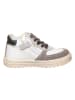 Naturino Leren sneakers "Hess" wit/grijs