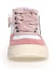 Naturino Leder-Sneakers "Hess" in Creme/ Rosa