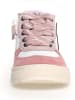 Naturino Leren sneakers "Hess" crème/lichtroze