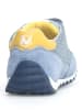 Naturino Leren sneakers "Sammy 2" lichtblauw/geel