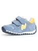 Naturino Leren sneakers "Sammy 2" lichtblauw/geel