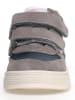 Naturino Leren sneakers "Hess" grijs/donkerblauw