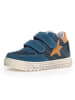 Naturino Leren sneakers "Hess" donkerblauw/lichtbruin