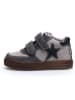 Naturino Leder-Sneakers "Hess" in Anthrazit/ Grau