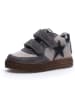 Naturino Leder-Sneakers "Hess" in Anthrazit/ Grau