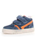 Naturino Leder-Sneakers "Ceonia" in Blau/ Orange