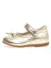 Naturino Leren ballerina's "Bunnyhops" goudkleurig