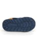 Naturino Leren sneakers "Smood" donkerblauw/oranje