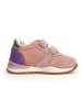 Naturino Leren sneakers "Smood" lichtroze/paars