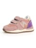 Naturino Leren sneakers "Smood" lichtroze/paars