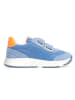Naturino Leren sneakers "Jesko 2" lichtblauw/oranje