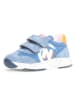 Naturino Leren sneakers "Jesko 2" lichtblauw/oranje