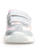 Naturino Leren sneakers "Jesko 2" lichtroze/zilverkleurig/wit