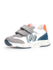 Naturino Leren sneakers "Jesko 2" grijs/blauw/wit