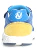 Naturino Leder-Sneakers "Jesko 2" in Gelb/ Blau