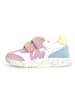 Naturino Leren sneakers "Jesko 2" lichtroze/lichtblauw/wit