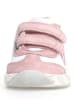 Naturino Leder-Sneakers "Jesko 2" in Rosa/ Hellblau/ Weiß