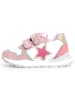 Naturino Leren sneakers "Argal" wit/lichtroze