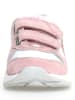 Naturino Leren sneakers "Argal" wit/lichtroze