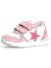 Naturino Leren sneakers "Argal" wit/lichtroze