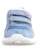 Naturino Leder-Sneakers "Argal" in Blau/ Rot