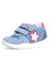 Naturino Leder-Sneakers "Argal" in Blau/ Rot