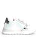 Naturino Leren sneakers "Quelly VL" wit/lichtroze