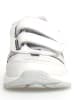 Naturino Leren sneakers "Quelly VL" wit/lichtroze