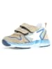 Naturino Leder-Sneakers "Althidon" in Beige/ Blau