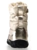Naturino Winterboots "Poznurr" in Creme/ Gold