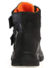Naturino Leder-Winterboots "Thorens" in Schwarz/ Orange
