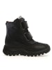 Naturino Leder-Winterboots "Thorens" in Schwarz/ Orange