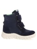 Naturino Leder-Boots "Geminae 2" in Dunkelblau/ Grün